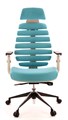 Кресло Everprof Ergo Grey ткань бирюзовый EP-Ergo Fabric Тurqoise