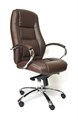 Кресло Everprof Kron M кожа коричневый - фото 9820